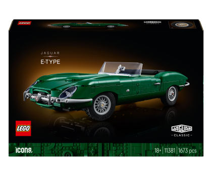 Klocki LEGO® LEGO ICONS 11381 Jaguar E-Type